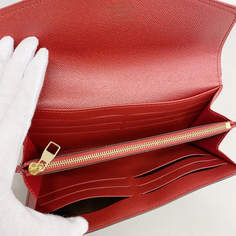 Louis Vuitton Long Wallet Monogram Portefeuille Sarah Retiro M61184 Threes