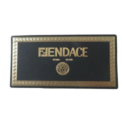 fendace Fendace Fendi X Versace Collaboration 8br801 Leather X Brooch 2WAY