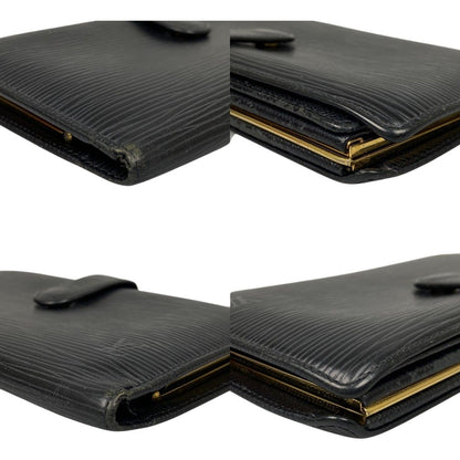 Louis Vuitton Epi Continental Viennois Long Wallet M63252 Noir