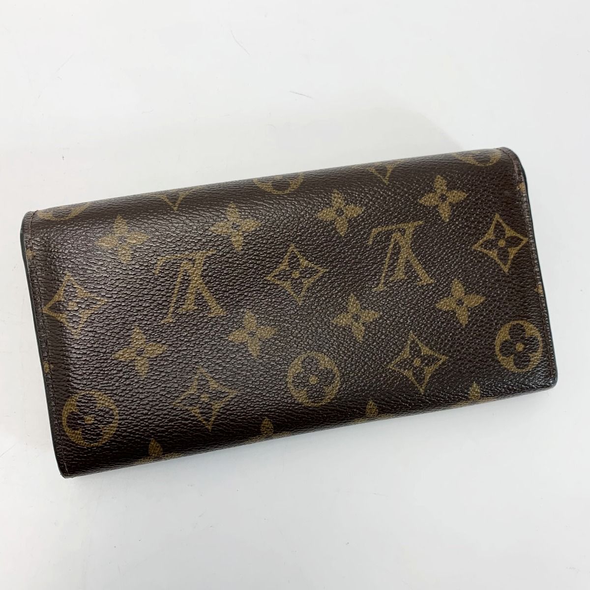 Louis Vuitton Monogram Portefeuille Sarah M61734 Bifold Wallet Leather