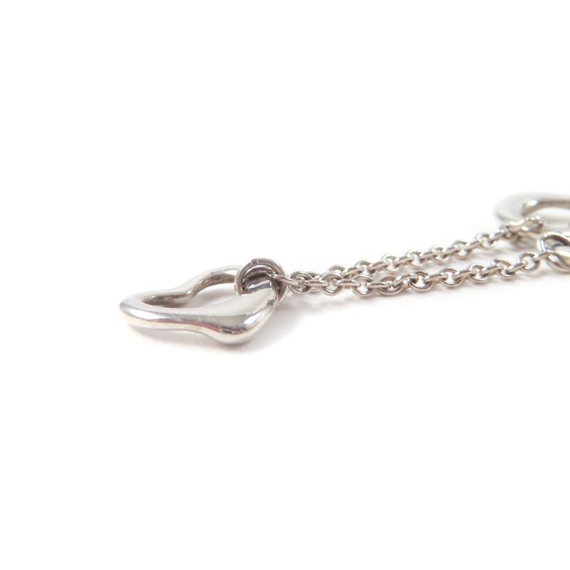 Tiffany & Co Open Heart 5P Bracelet Accessory Sv925 Silver Weight