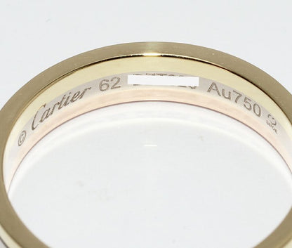 Cartier Ring 18K Yellow Gold 18K White Gold 18K Pink Gold Louis Cartier Vendome