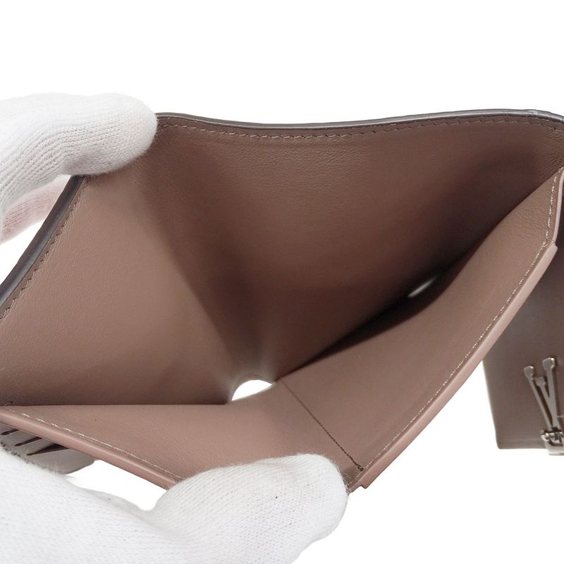 Louis Vuitton Wallets Women's Branded Bifold Wallet Taurillon Leather Portefeuil