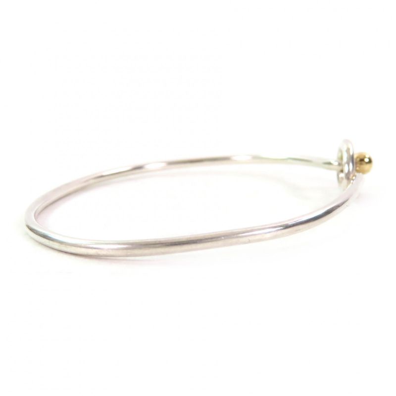 Tiffany & Co Love Knot Combination Bracelet Sv925 750 Bangle Accessory Silver