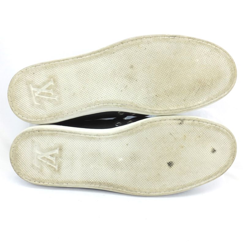 Louis Vuitton Low Cut Sneakers - Black Size 7.5 Notation Equivalent