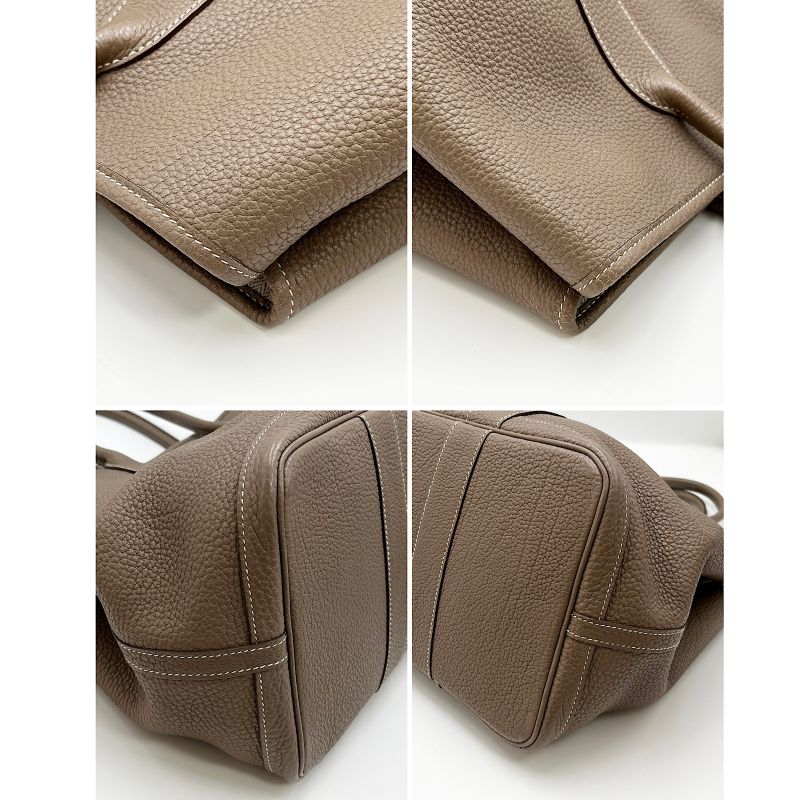 Hermes Handbag Garden Party 36 Etoupe □P Brown