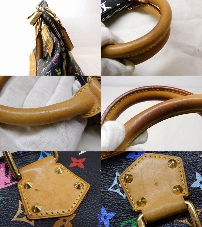 Vuitton - M92646 Fl0073 Multicolor Alma Handbag Women Louis Vuitton □7E