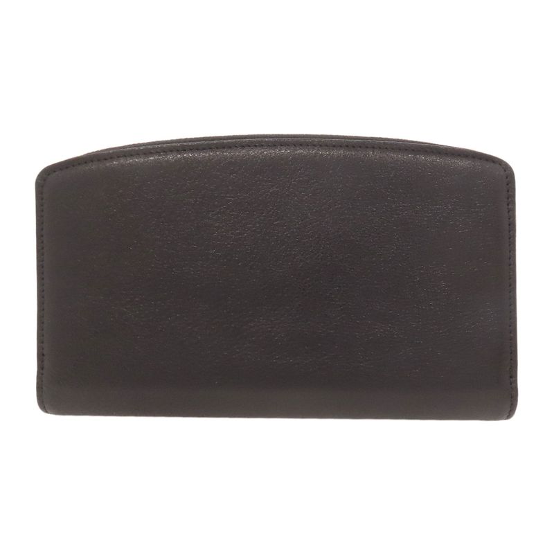 Cartier Must Line Long Wallet With Coin Purse Leather Ladies