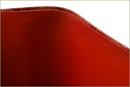 Goyard Wallet Goyard Fold Wallet Card Case Herringbone Red