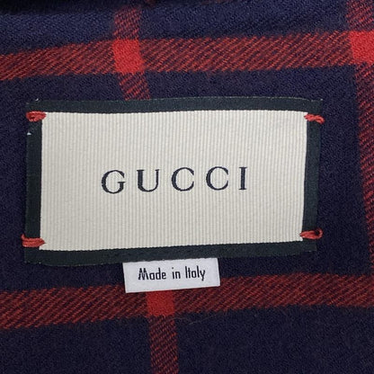 Gucci Poncho Size 36 S Women - 569213 Zabxv Purple And Red Cape/gg Pattern/check