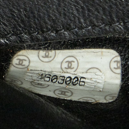 Chanelgst Tote Bag Black Matelasse Lambskin Leather A