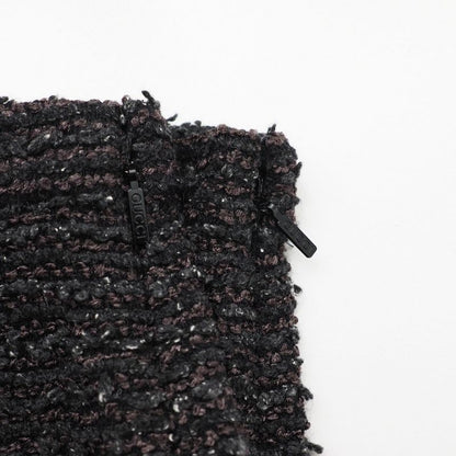 2022Gucci Skirt Size 44 Tweed Pleated Skirt Made In Italy 20240911 Ra1034-2