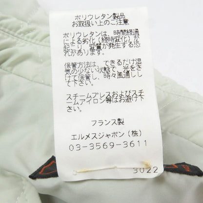 Hermes Ettelier Hardware H Motif Embroidery 3-way Quilted Jacket With Liner