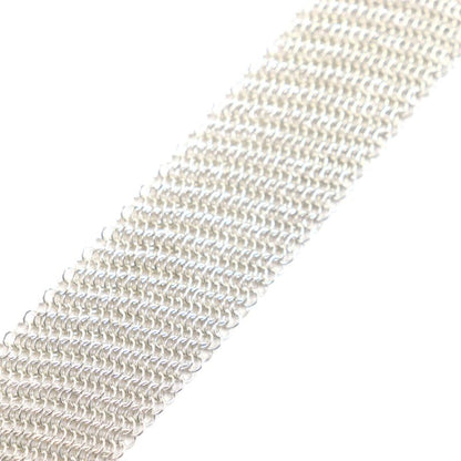  Tiffany & Co Vintage Old Tiffany & Co Mesh Scarf Necklace Sv925 Silver With
