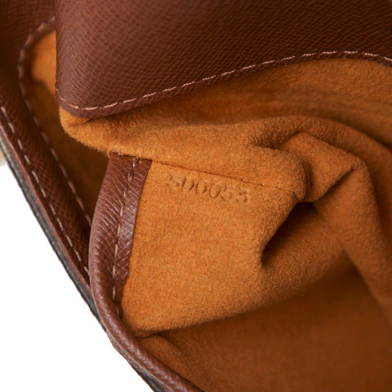 Louis Vuitton Monogram Musette Salsa Long M51387 Brown PVC Leather Women Louis