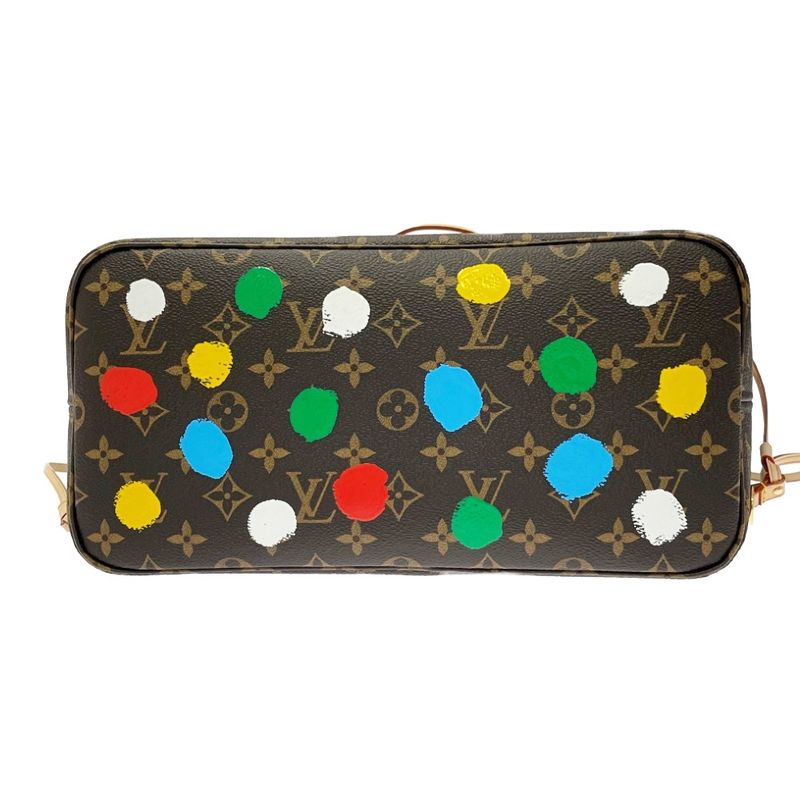 Louis Vuitton M46381 Monogram PVC X Yayoi Kusama Neverfull MM 395907 Shoulder