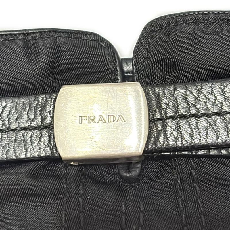 Prada Gloves Women - Black Leather
