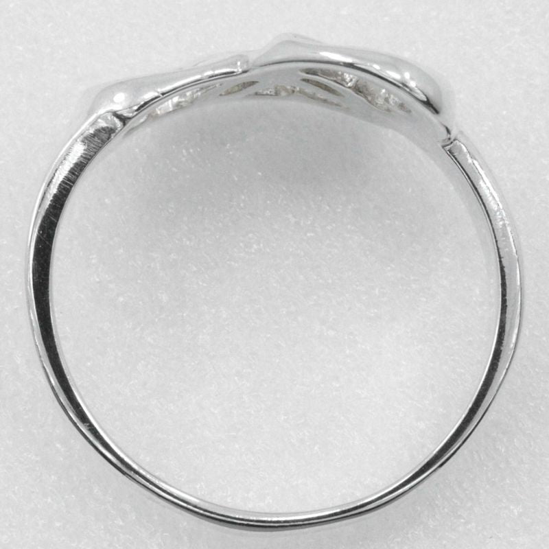 Tiffany & Co Triple Heart Silver 925 Size 12.5 Ladies' 2.9g Ring