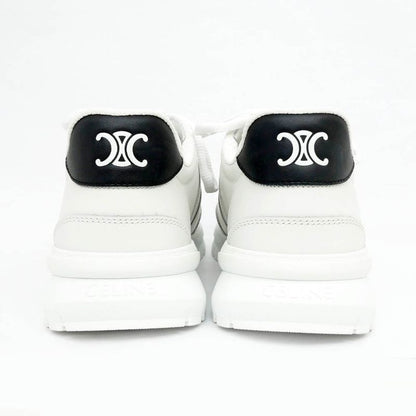 Celine Sneakers - White Black 35929 Size 39 Shoes Women's Women