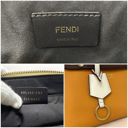 Fendi 2way Bag Bytheway Small Orange White