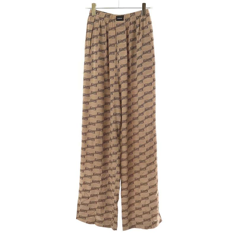 Balenciaga 22ss Home Wear Monogram Pajama Pants Monogram Pajama Pants 659026