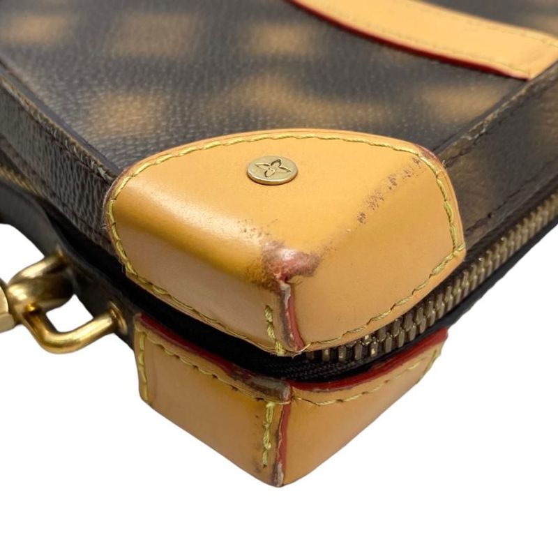 Louis Vuitton Shoulder Bag Soft Trunk M81580 Bruery Monogram Louis Vuitton