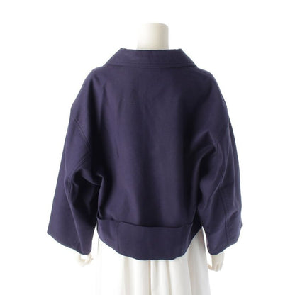 Celine Cotton Phoebe Period Pullover Top 20an8 Navy 38