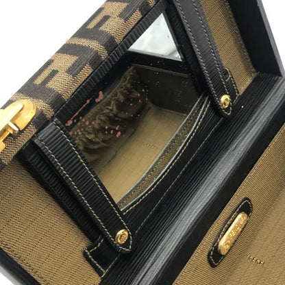 Fendi Zucca Dial Vanity 2-Way Bag