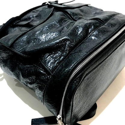 Balenciaga Backpack Sac Backpack Sac 298114 Sheepskin Black