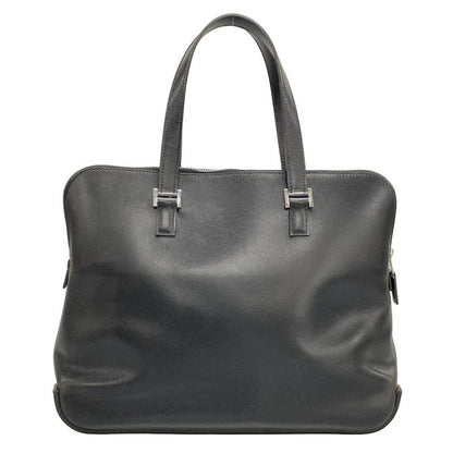 Hermes Handbag Escapada Black Silver Hardware
