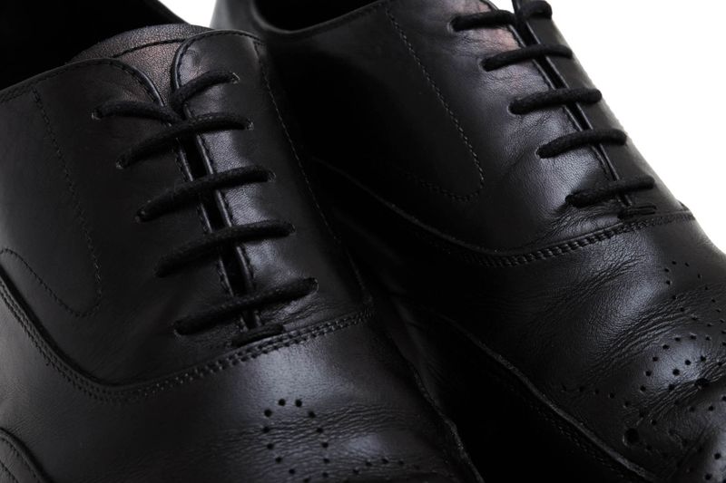 Prada Shoes Business Shoes Business Men Leather Genuine Black 073 Medallion