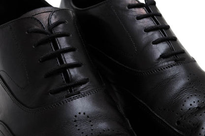 Prada Shoes Business Shoes Business Men Leather Genuine Black 073 Medallion