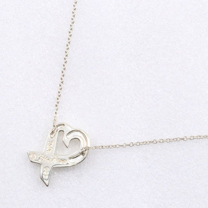 Tiffany & Co Loving Heart Paloma Picasso 925 Silver Ladies 3.0g Necklace