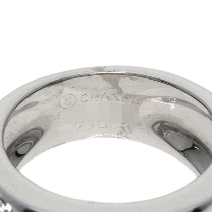 Chanel Three Symbols Diamond Ring - 18K White Gold Ladies