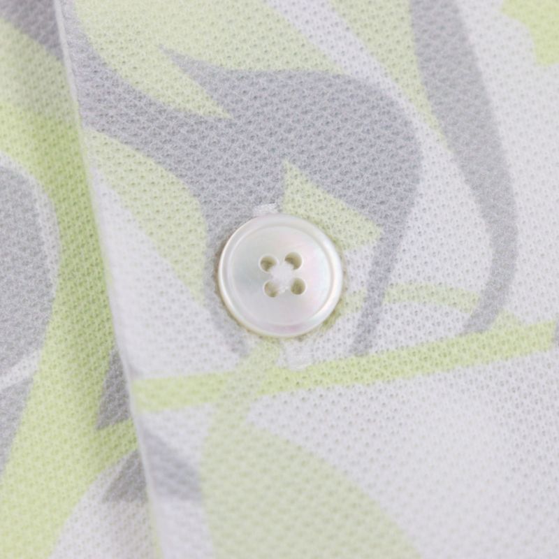 Hermes 23SS Panel Vegetal 100% Cotton Deer Fabric Total Short Sleeve Short