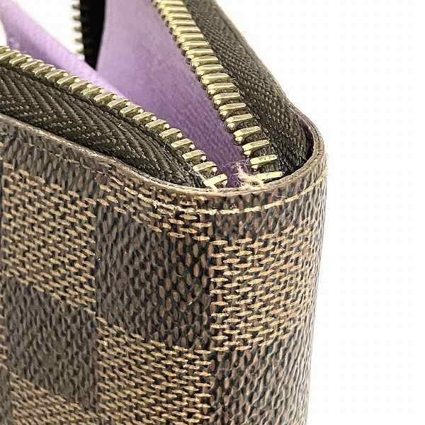 Louis Vuitton Damier Les Illustres Collection N63004 Zippy Wallet Long Wallet