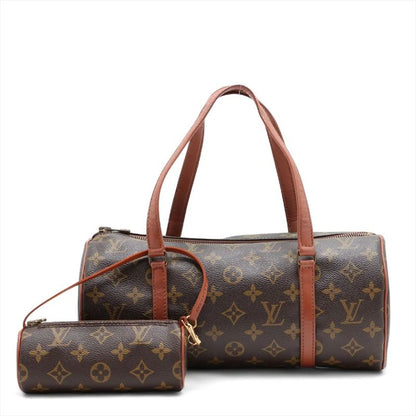Louis Vuitton Monogram Papillon 30 With Pouch M51365 Leather Handbag Mini