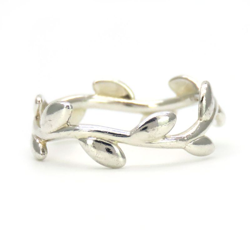 Tiffany & Co Ring - Olive 925 Silver Approx 1.5g Silver Accessory Paloma