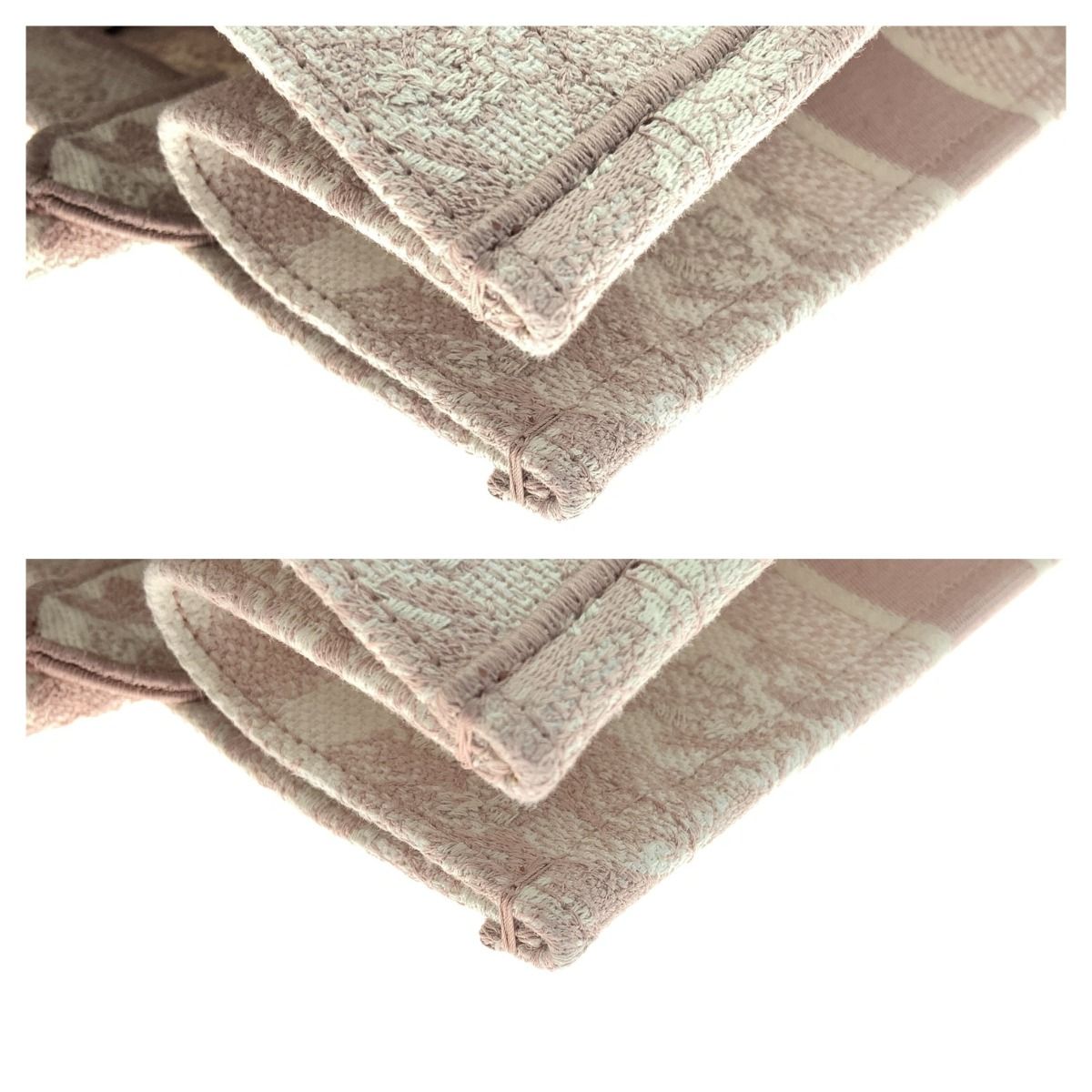 Christian Dior Toile de Jouy Embroidered Book Tote Small Bag M1296ztdt Pink