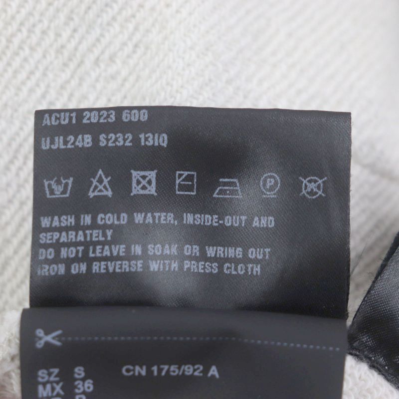 Prada 23AW Ujl24b 100% Cotton Front Logo Embroidery Hoodie Pullover Hoodie