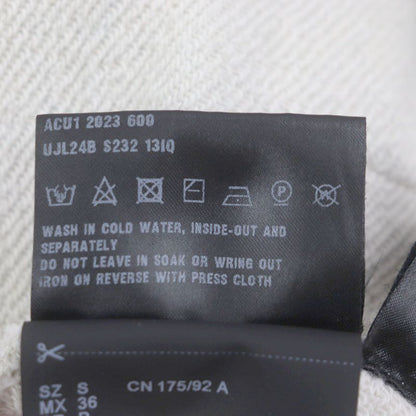 Prada 23AW Ujl24b 100% Cotton Front Logo Embroidery Hoodie Pullover Hoodie