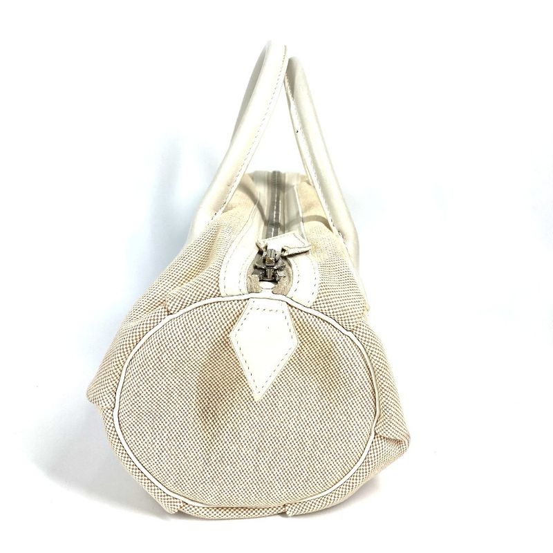 Hermes Handbag Porochon Mademoiselle Toile Ashe Beige
