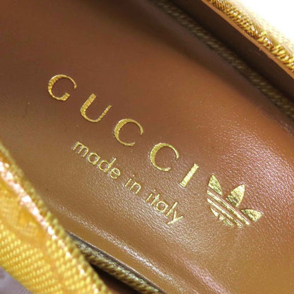 Gucci×adidas Gucci×adidas 712221 Trefoil Logo Pointed Toe GG Crystal Pumps In