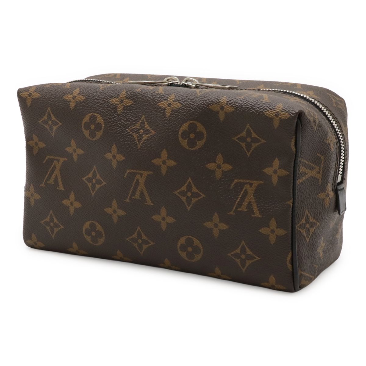Louis Vuitton Monogram Macassar Trousse Toilette Pouch Travel Pouch Second Bag