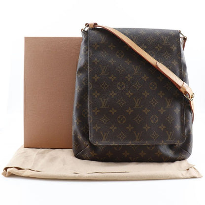 Louis Vuitton Musette M51256 Monogram Canvas Brown As0011 Ladies Shoulder Bag