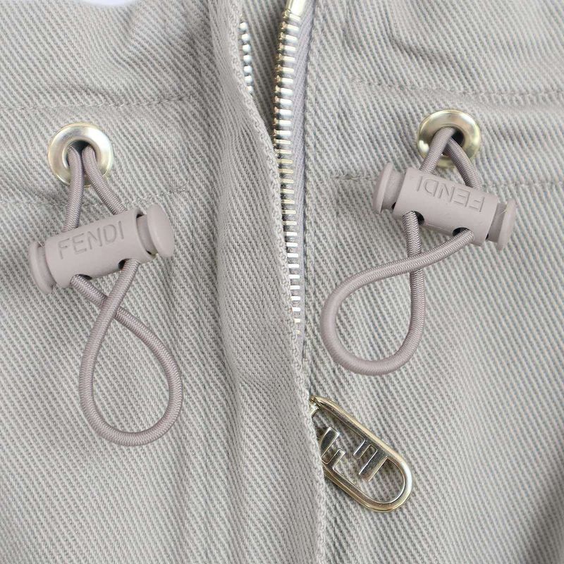 Fendi 22aw Baguette 25th Anniversary Cotton Drill Skirt Fq7439 Am34 Beige 38