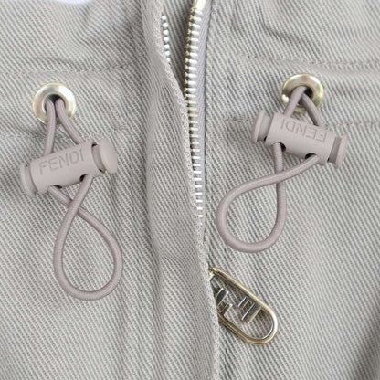 Fendi 22aw Baguette 25th Anniversary Cotton Drill Skirt Fq7439 Am34 Beige 38