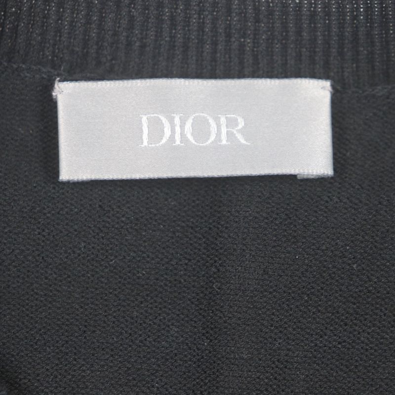  DIOR KAWS DIOR Homme KAWS 923m640at943 100% Cotton Bee Pattern Crew Neck