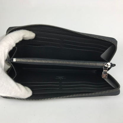Louis Vuitton Long Wallet Zippy Wallet Monogram Horizontal M11611 Black