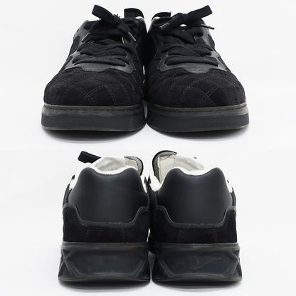 Chanel Sneakers - Low Cut Black Notation Size 41 Equivalent To 25.5cm
